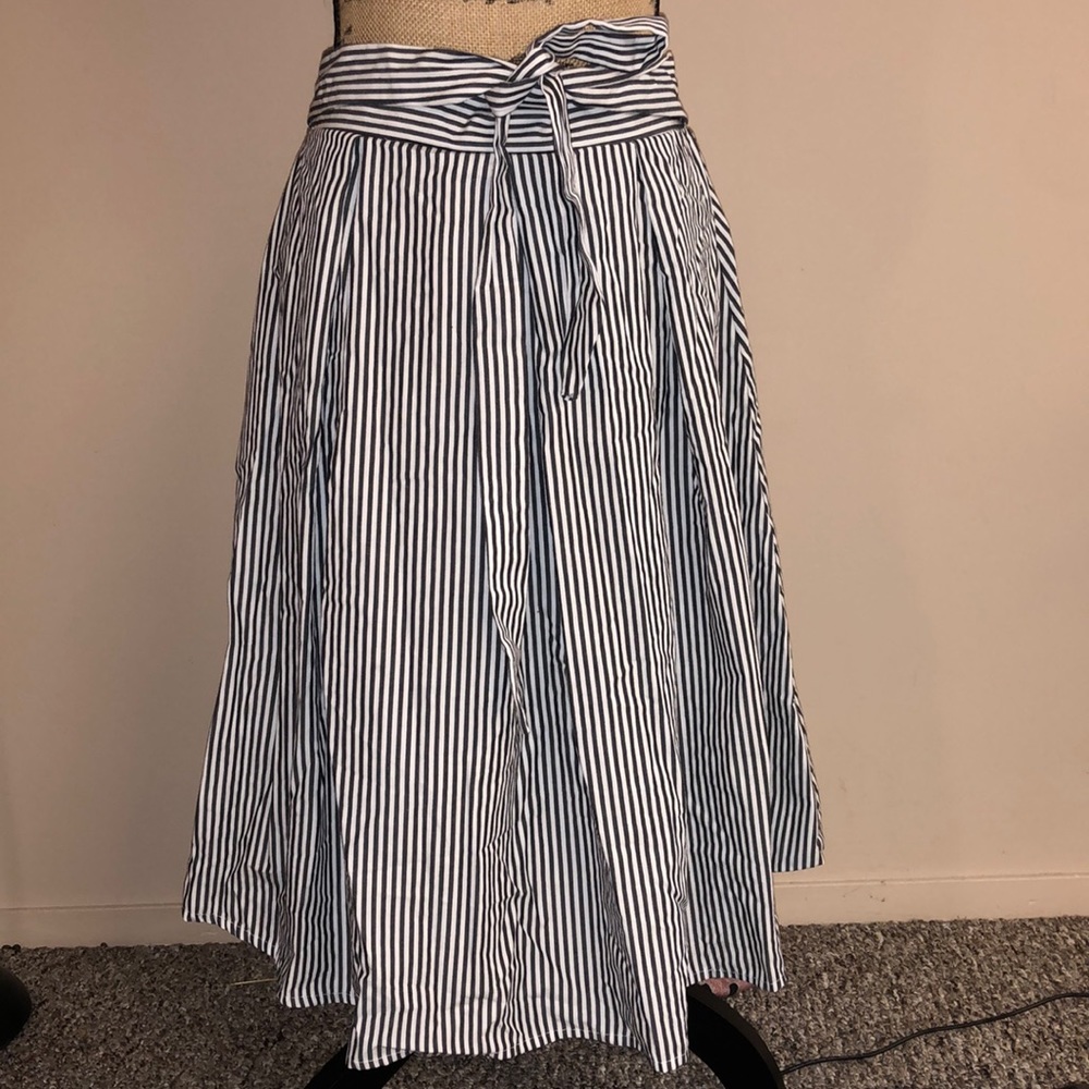 See You Monday, Skirt, white and grey, size L